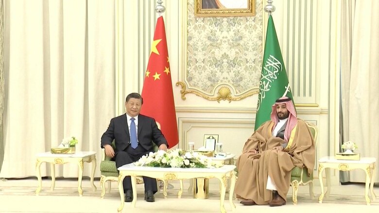 ムハンマド皇太子との会談(2022年12月)