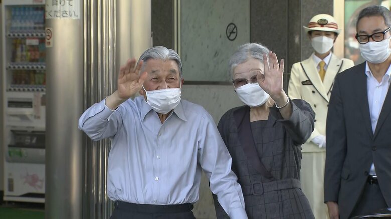 軽井沢駅から帰京されるご夫妻