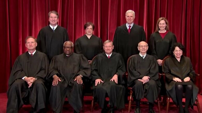 現在のアメリカ最高裁判事