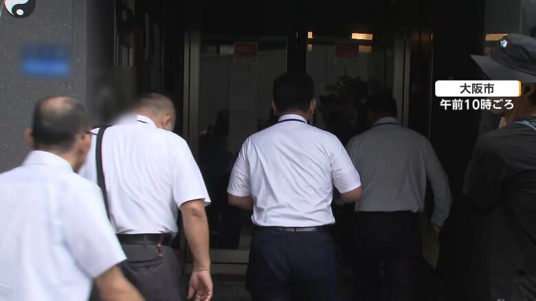 潜伏先の民泊施設への家宅捜索