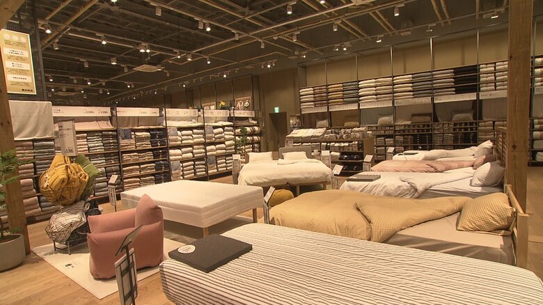 子育て世帯をターゲットにした家具や寝具の「シーン展示」