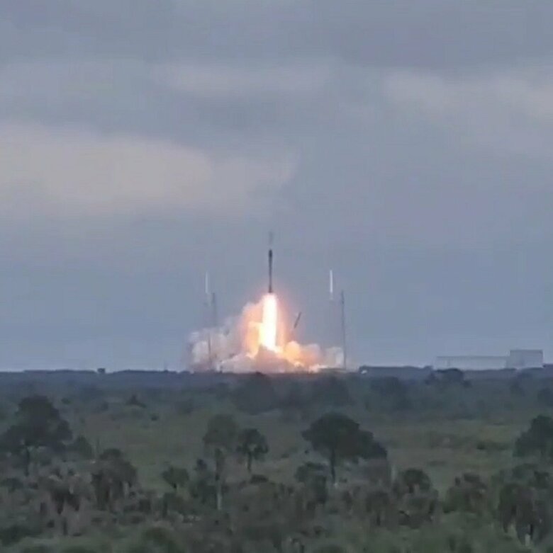 打ち上げの瞬間（画像提供：SPACE NTK）