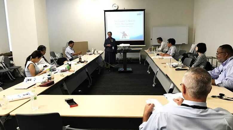 グローバルレジリエンス研究所(IIGR)のエグゼクティブ研修会の様子