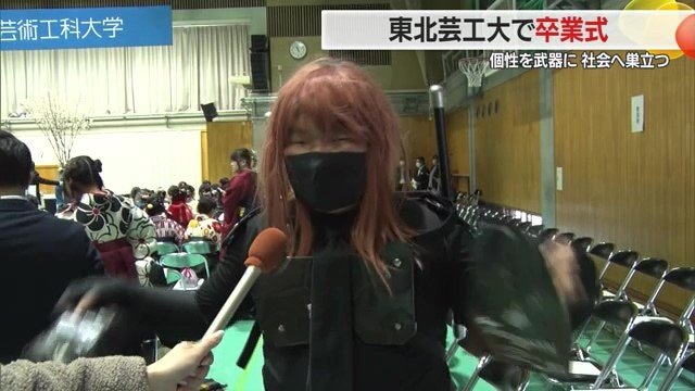 千葉出身。アクション映画製作を頑張ったので、その衣装をお披露目できてうれしい