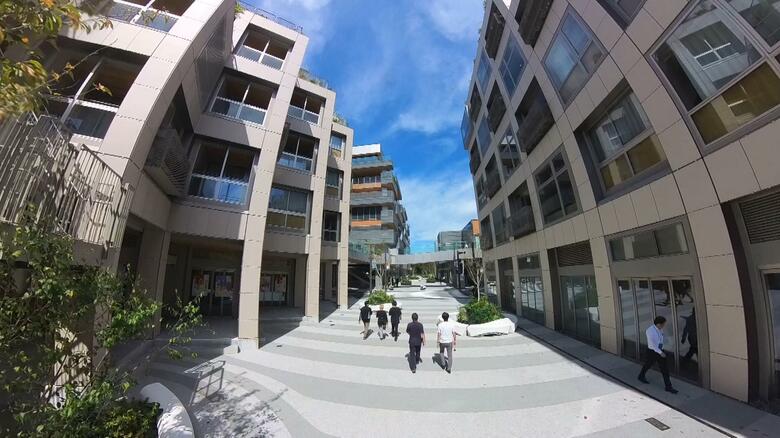 トヨタ「ウーブン・シティ」内部の様子