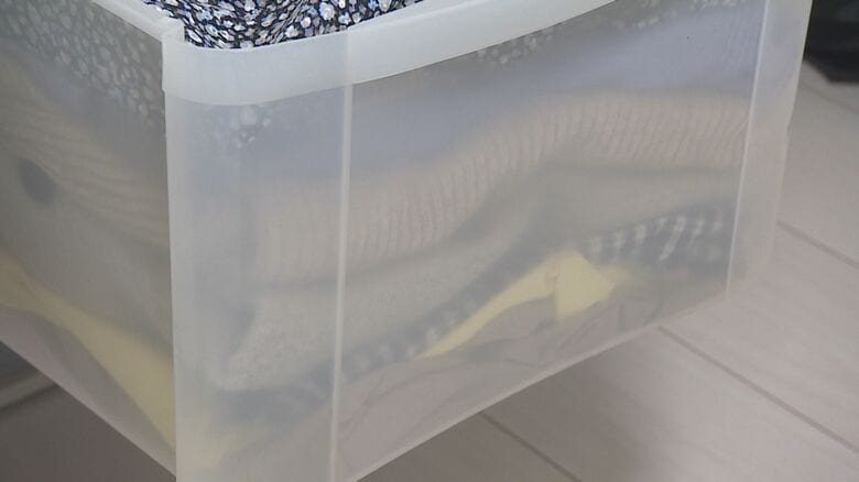 平積みしてしまうと服の把握が困難に