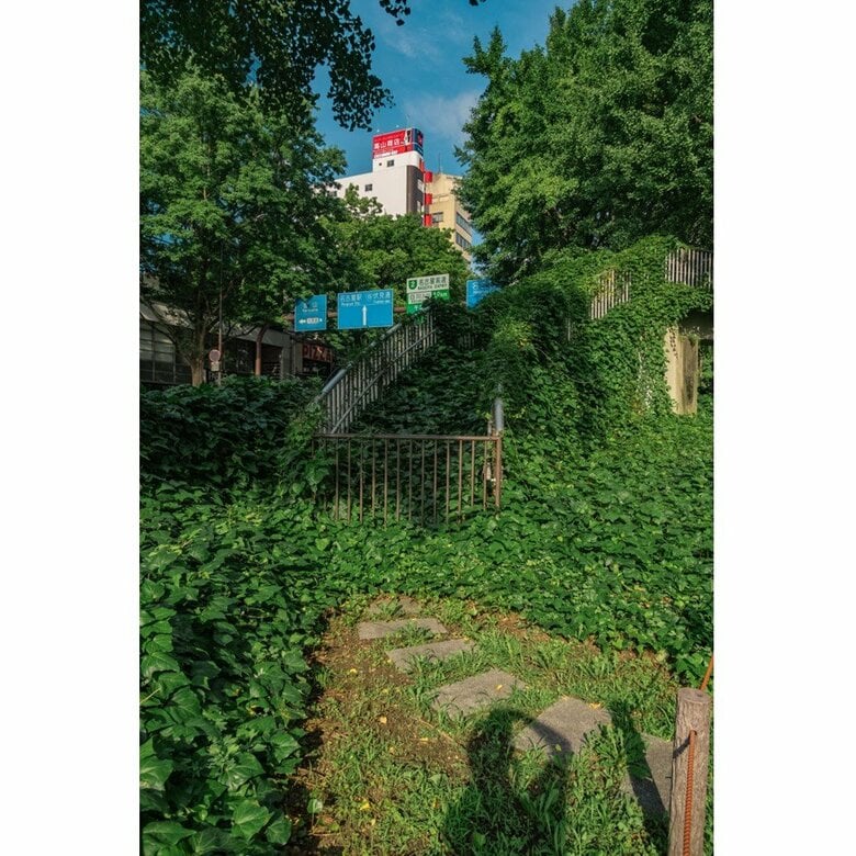 愛知県　廃歩道橋（2024年7月撮影）