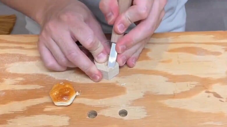 パイの実を再現した作品の制作工程6