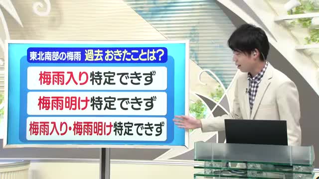 【天気／山形】天気ふりかえり＆東北南部の梅雨で実際にあったのは？　中村友祐気象予報士の天気予報(1)