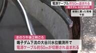 〈宮城〉鳴子ダムの水位観測所で電源ケーブル約５０メートル盗まれる　