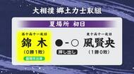 錦木（岩手・盛岡市出身）　風賢央に押し出しで敗れ黒星スタート　大相撲夏場所初日