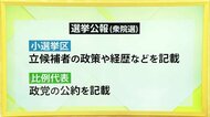 衆院選の「選挙豆知識」2 選挙公報って何?いつ届くの?【福井】