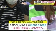 10月3日当日会場で「予約なし」の受付対応 ワクチンの集団接種<岩手県>