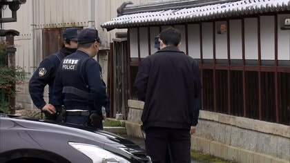 傷害事件の容疑者逮捕のため自宅訪問中に…警察官“ドライバー”で刺される　53歳男が一時逃走も約2時間半後に逮捕　滋賀・東近江市