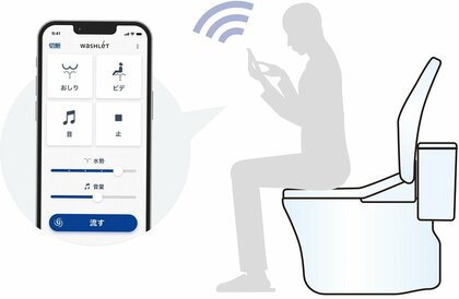 “おしり洗浄”を自分のスマホで操作？“非接触”に応えた温水洗浄便座が登場…トイレへのニーズの現状をTOTOに聞いた