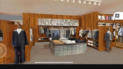 “バーチャル店舗”で買い物が楽しめる新サービス発表　リアル店舗の買い物体験を忠実に再現　24日からダウンロード開始