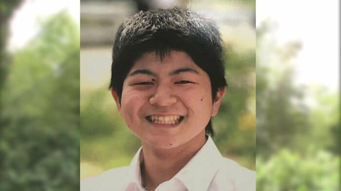 中学校時代の夏見翔太容疑者