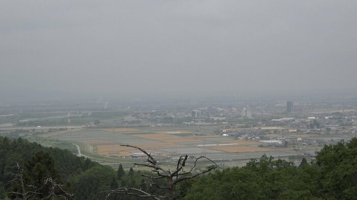 頂上からの景色