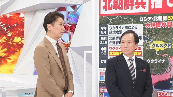 左:MC谷原章介 右:龍谷大学 李相哲教授