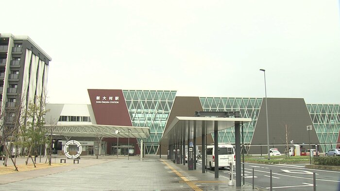「JR新大村駅」周辺は商業施設が次々と完成