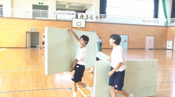 「避難所運営活動」の様子(2012年)