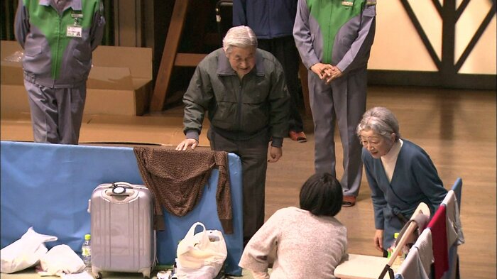 平成23（2011）年3月30日　東京武道館に開設された避難所