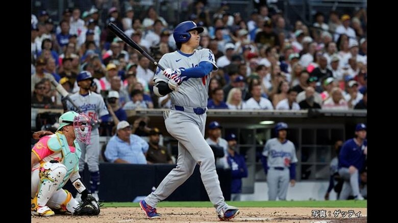 パドレスとの首位攻防戦再びスタート！大谷翔平は3打数ノーヒットで直接対決はダルビッシュ有に軍配…ドジャースと並び同率首位に｜FNNプライムオンライン