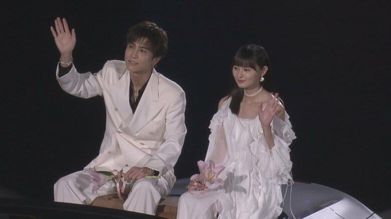 滝沢秀明さんが演出…『IGアリーナ』開業式典 岩田剛典さんと遠藤さくらさんの“名古屋出身コンビ”も登場｜FNNプライムオンライン