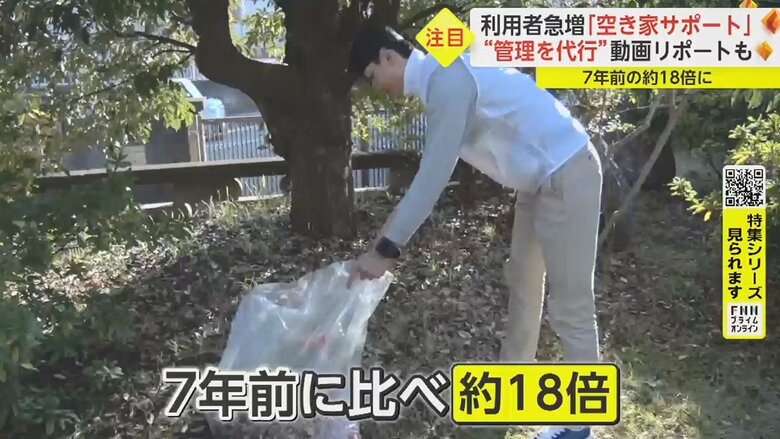 利用者の数は近年急増
