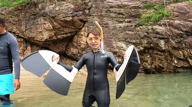 「マンタフライヤー」を装着！