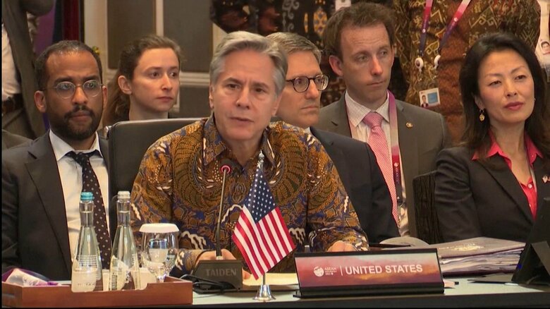 ロシアのウクライナ侵攻について、アメリカのブリンケン国務長官をはじめ各国から非難が相次いだ