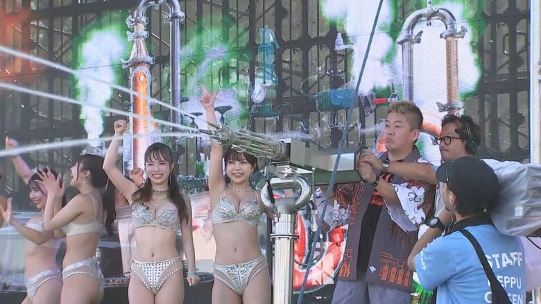 別府市で行われた「温泉×音楽フェス」（2023年）