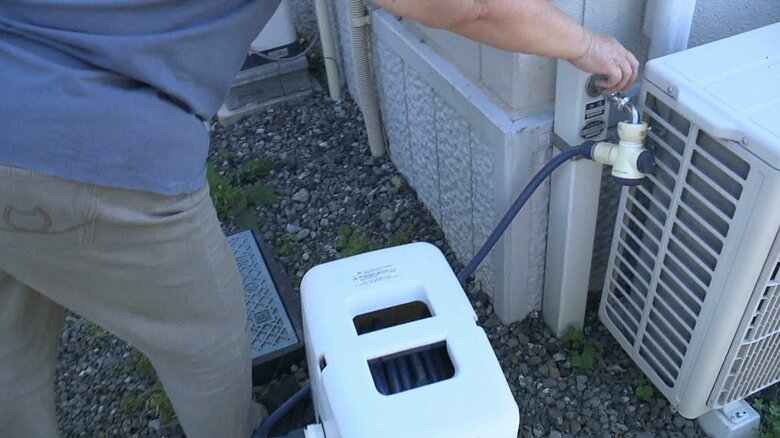 工場周辺の井戸水