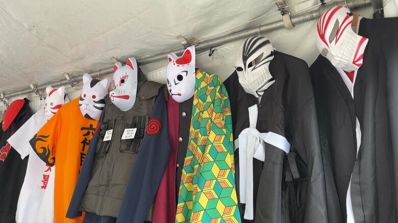 ジャパニーズストリートフェスティバルの会場