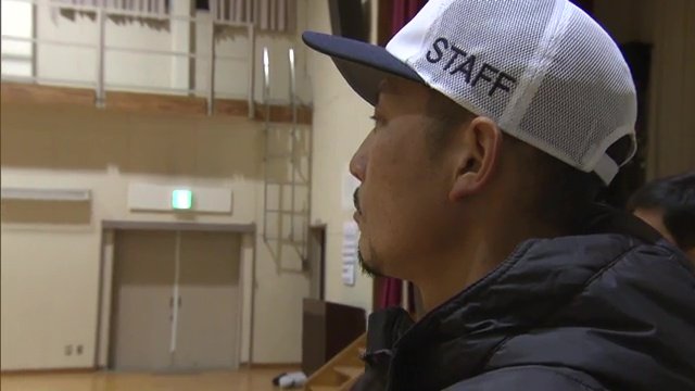 古巣での練習を父も見守る