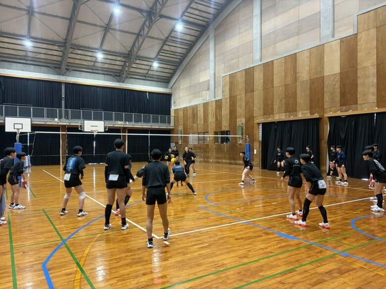 西彼杵の練習風景