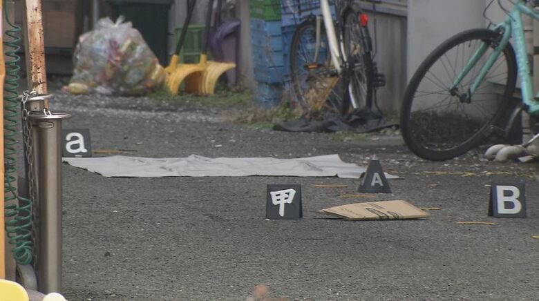 事件現場　JR長野駅前