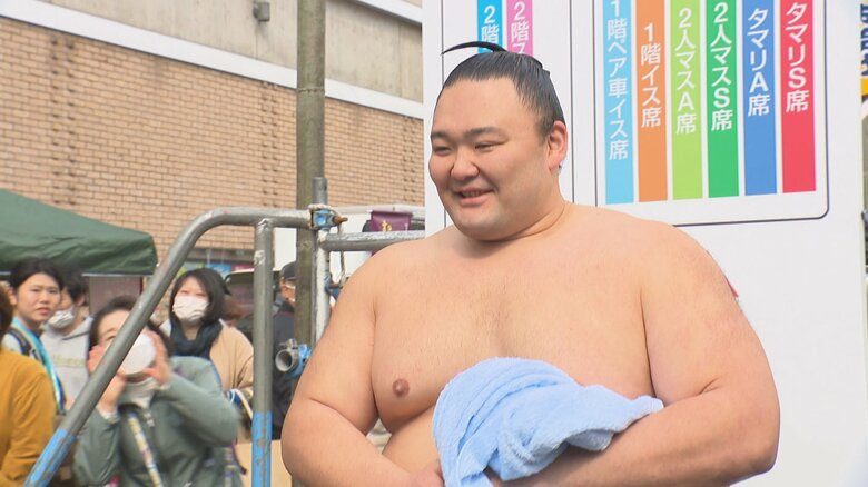 朝乃山（2025年4月）