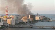 新潟市中央区新島町通で住宅火災 「建物から炎が上がっている」 消防が消火活動中