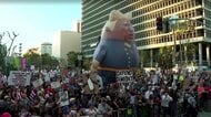 トランプ大統領やイーロン・マスク氏に対する大規模デモ 全米など世界各地で1300カ所以上実施