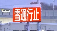 今季最強・最長寒波で記録的な大雪…JAL・ANAで計86便欠航　山形新幹線で午後6時以降遅れや運休生じるおそれ　物流に影響も