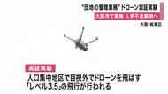 “人口集中地区”では日本初　大阪の団地で「レベル3.5」のドローン実証実験　立ち入り制限なしで目視外飛行　人手不足深刻な団地管理に活用目指す