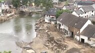 ドイツ西部などの洪水 196人が死亡 犠牲者ゼロの村も