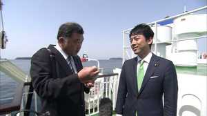 進次郎氏「総裁選」を語る 反町キャスターが直撃!