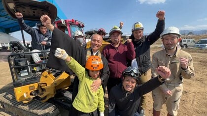 指導員はお坊さん！？子供も大人も本物を操縦できる“重機の遊園地”！自分の地域を自分たちで守れる世の中に【アスヨク！】