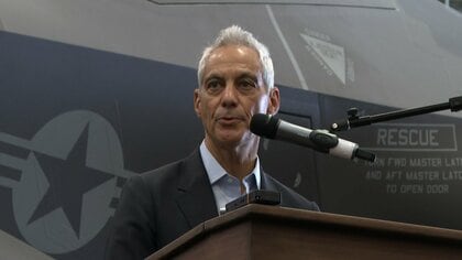 オスプレイで原子力空母へ「首脳代わっても日米韓の協力関係は普遍」エマニュエル大使がステルス戦闘機参加の訓練視察