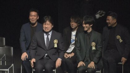 松坂桃李「舞台袖で佐藤二朗さんが…」バラすなよ！のツッコミに笑顔　TAMA映画賞授賞式