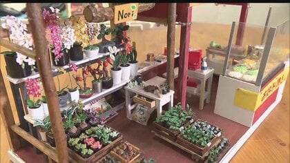 ここまで再現するか”本物そっくり！ 忠実に再現された商店街の