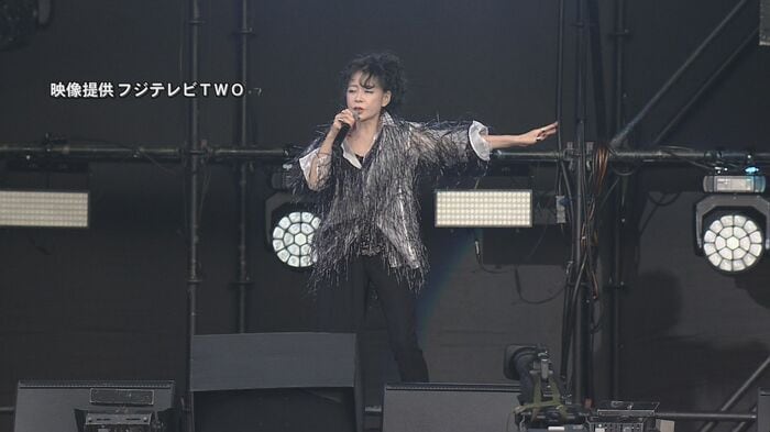 中森明菜 1日目出演の様子