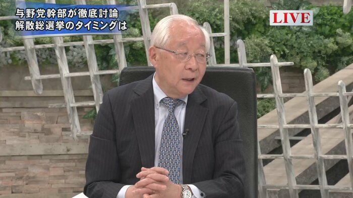 政治ジャーナリスト 田﨑史郎氏